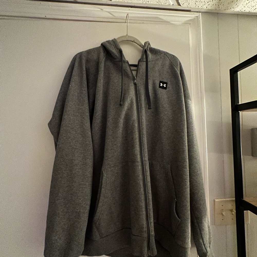 Under Armour Charcoal Full-Zip Sweatshirt